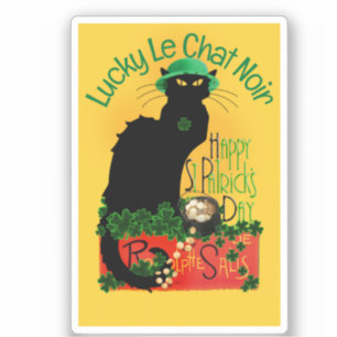 Le Chat Noir Clover St. Patrick's Day
