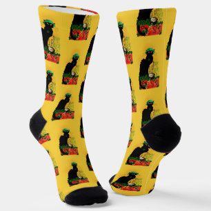 Le Chat Noir Clover St. Patrick's Day Socks