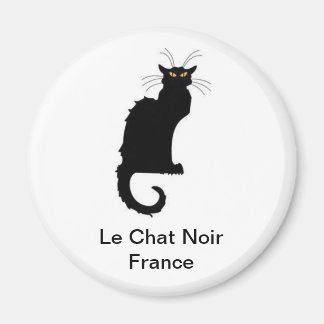 Le Chat Noir France Magnet