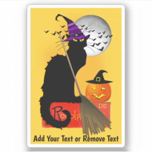 Le Chat Noir Halloween Witch