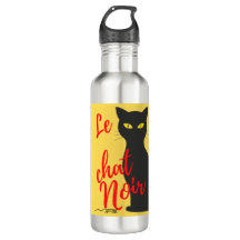 Le Chat Noir Modern Red and Yellow  