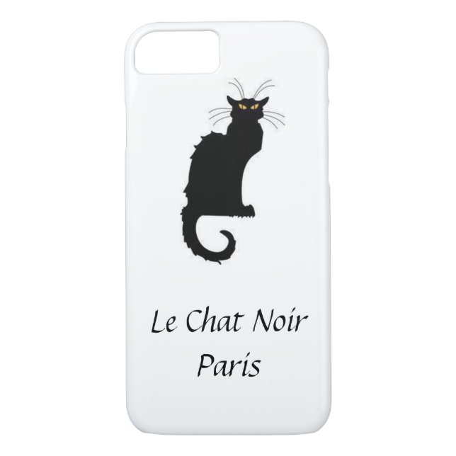 Le Chat Noir Paris iPhone 7 case (Back)