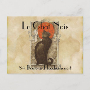 Le Chat Noir Postcard