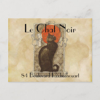 Le Chat Noir Postcard