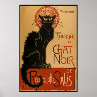 Le Chat Noir Poster – Théophile Steinlen Art