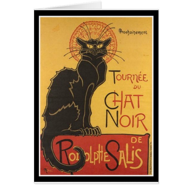 LE CHAT NOIR PRINT (Front)
