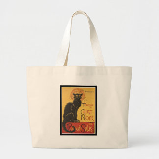 LE CHAT NOIR PRINT LARGE TOTE BAG