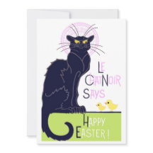 Le Chat Noir says Happy Easter