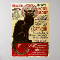 Le Chat Noir, Vente Hôtel Drouot