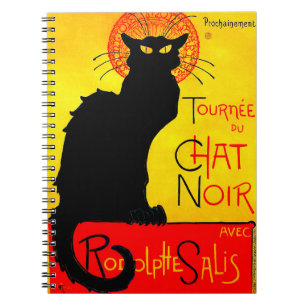 Le Chat Noir Vintage Notebook