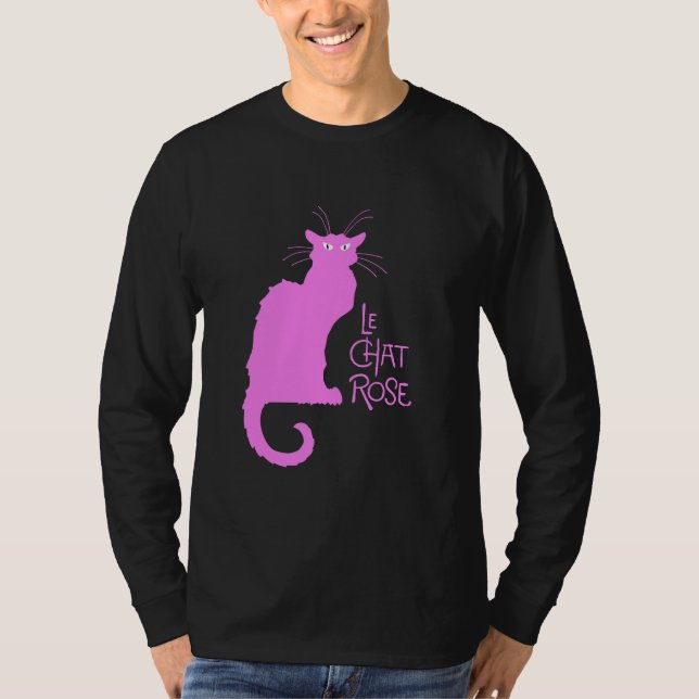 Le Chat Rose T-Shirt (Front)