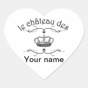 le chateau des YOUR NAME v.2 Heart Sticker