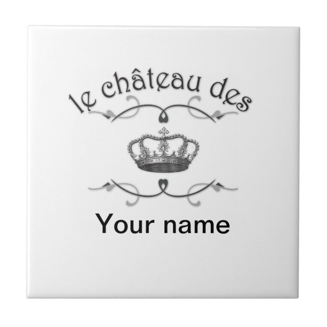 le chateau des YOUR NAME v.2 Tile (Front)