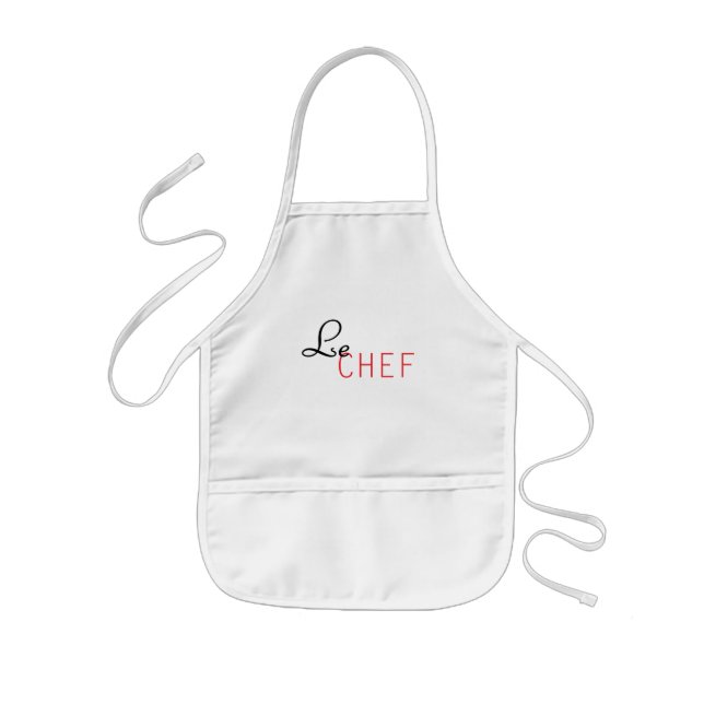 Le Chef Kids Apron (Front)
