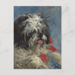 Le Chien ‘Donki’   Édouard Manet Postcard