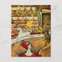 Le Cirque ( The Circus ) by Georges Seurat