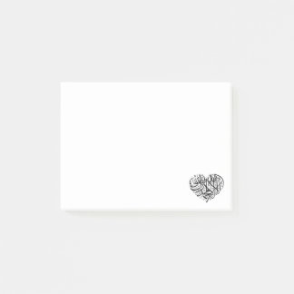 Le Coeur Noir Post-it Notes