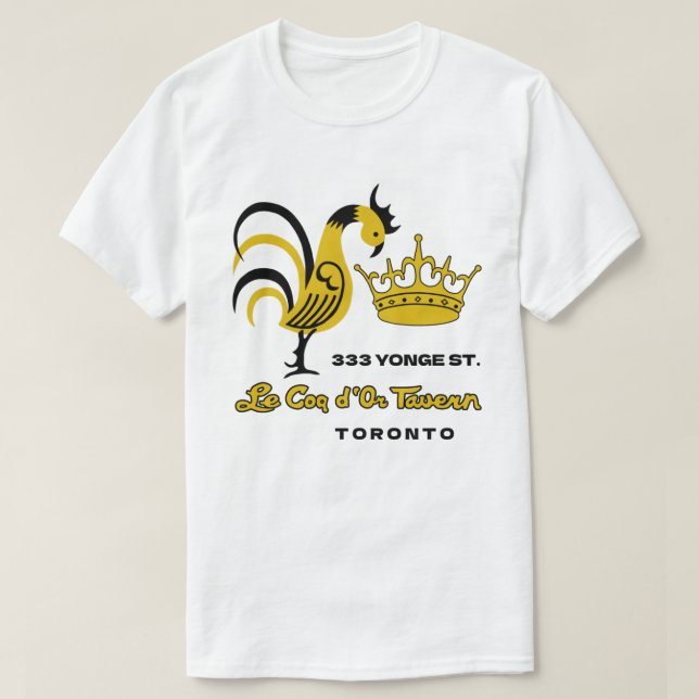 Le Coq d'Or Tavern - Toronto T-Shirt (Design Front)