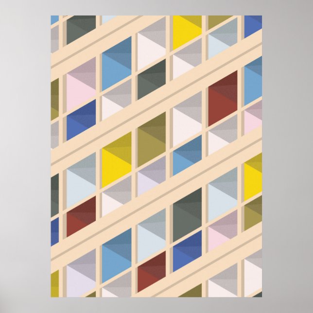 Le Corbusier - City of radiance 5 Poster (Front)