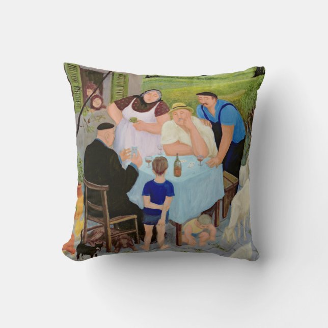 Le Dimanche Cushion (Front)