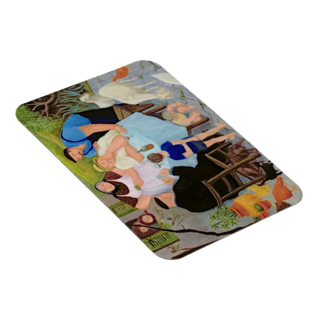 Le Dimanche Magnet (Right Side)