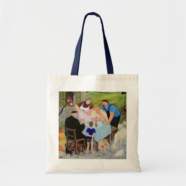 Le Dimanche Tote Bag (Front)