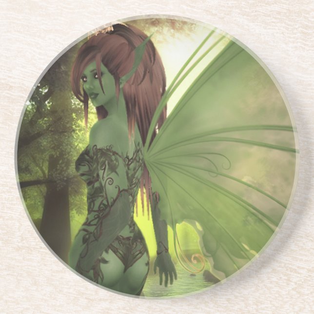 Le Fae Verte Coaster (Front)
