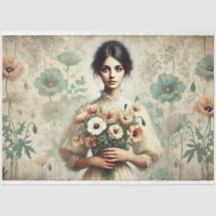 Le Femme Old World Floral Tissue Paper