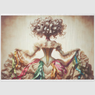 Le Femme Victorian Beauty Romance Fleur Decoupage Tissue Paper