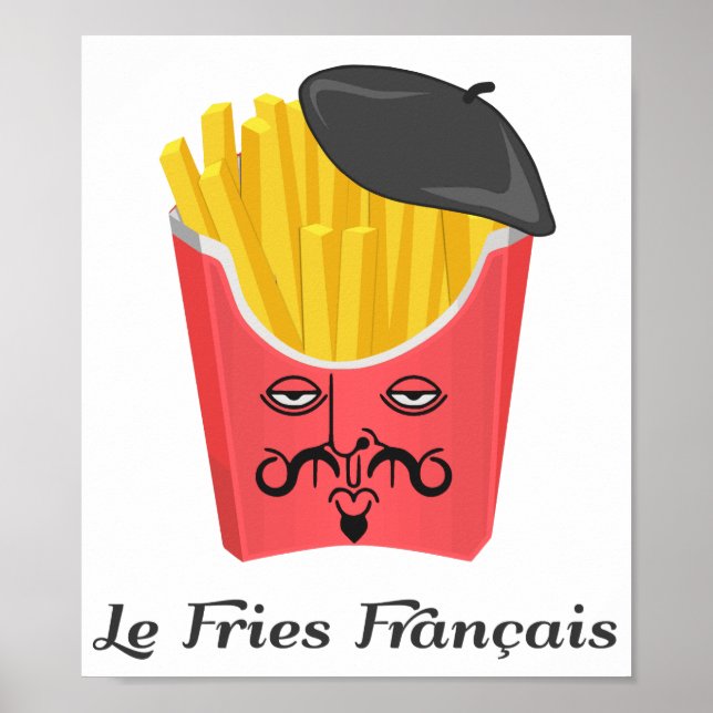 Le French Fries from France Poster (Front)