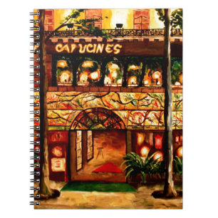 Le Grand Cafe Capucines In Paris France Notebook