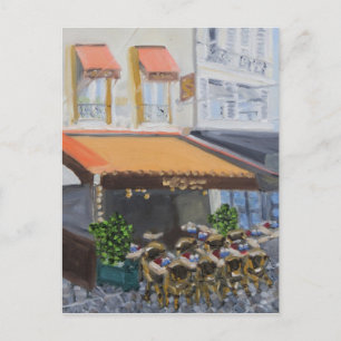 Le Grand Cafe: Fontainebleau, France Postcard