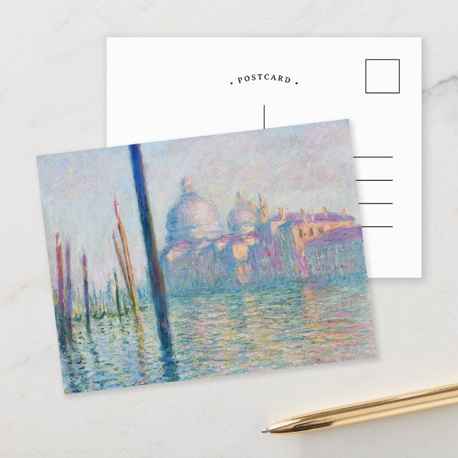 Le Grand Canal | Claude Monet Postcard (Creator Uploaded)