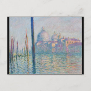 Le grand canal - Monet Postcard