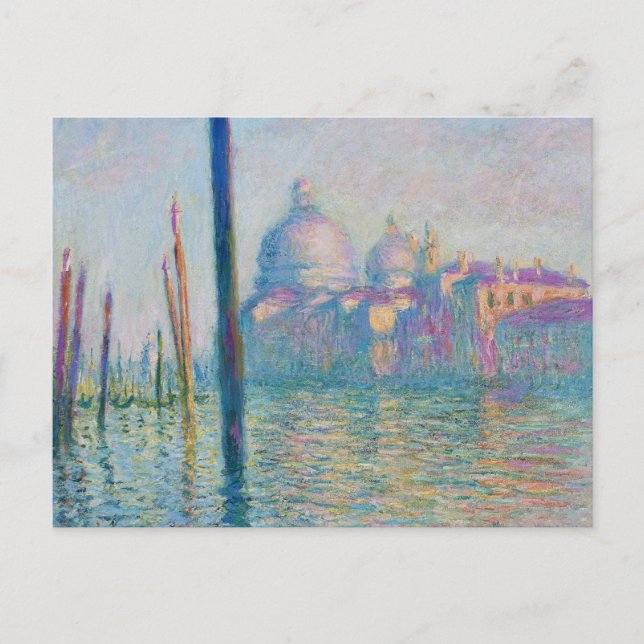 Le Grand Canal, Venice by Claude Monet (1908) Postcard (Front)