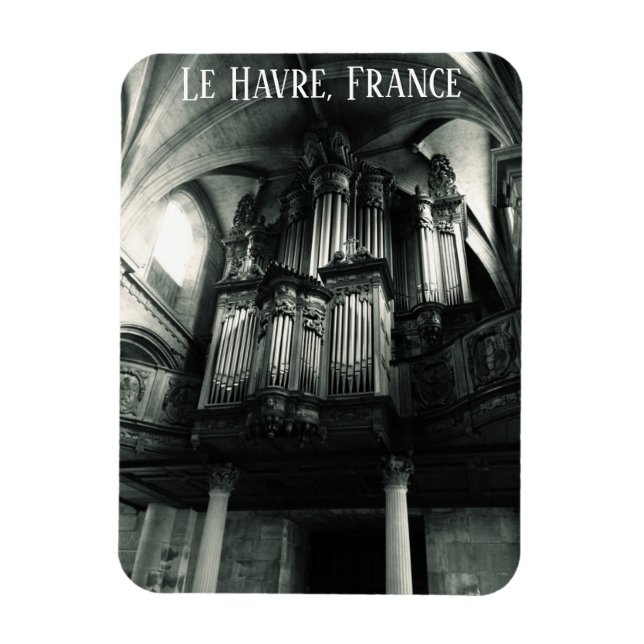 Le Havre, France Magnet (Vertical)