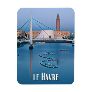 Le Havre Photo Vintage  Magnet