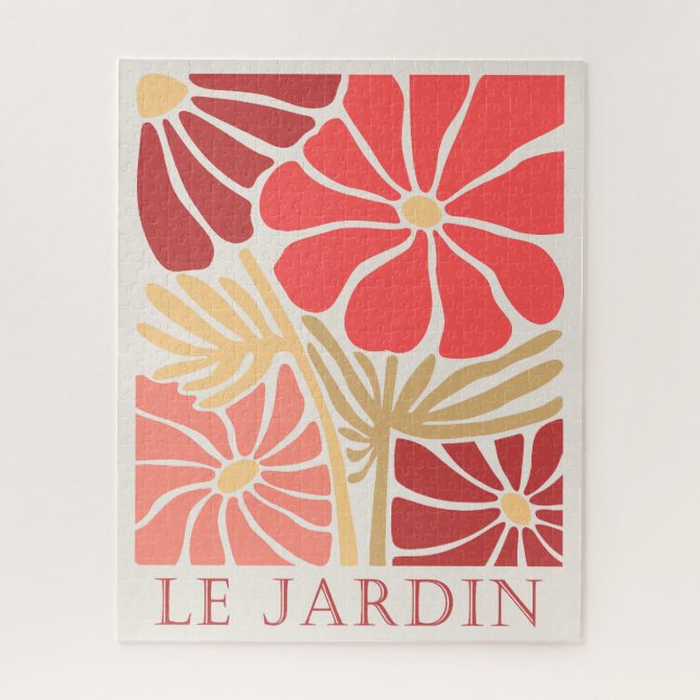 Le Jardin Boho Flowers Jigsaw Puzzle (Vertical)