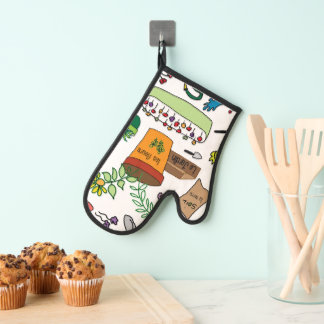 Le Jardin (The Garden) Oven Mitt