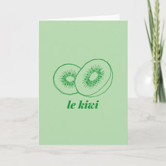 le kiwi card