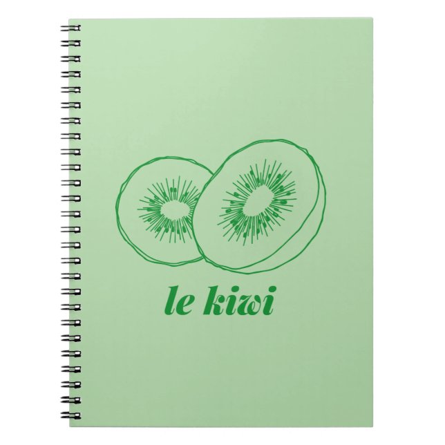 le kiwi notebook (Front)