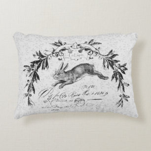 Le Lapin French Hare Decorative Cushion