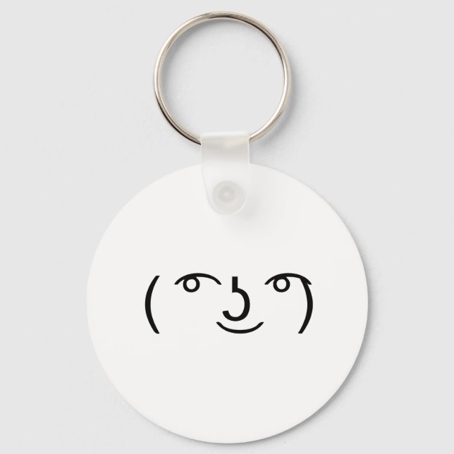 Le Lenny Face Key Ring (Front)