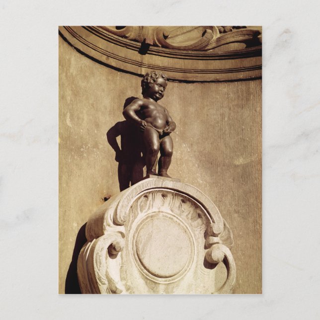 Le Mannequin Pis, 1619 Postcard (Front)