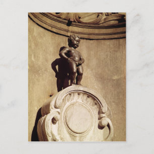 Le Mannequin Pis, 1619 Postcard