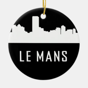 Le Mans Ceramic Ornament