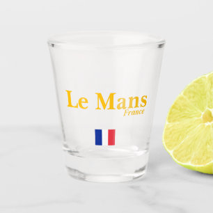 Le Mans, France Shot Glass