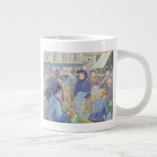 Le Marche de Gisors Large Coffee Mug
