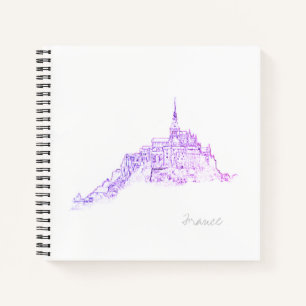 Le Mont Saint Michel France Architecture Notebook