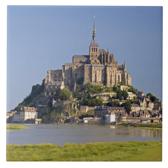Le Mont Saint Michel in the region of Ceramic Tile (Front)